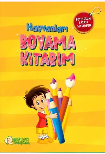 Hayvanları Boyama Kitabım