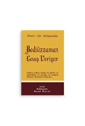 Bediüzzaman Cevap Veriyor Normal Boy (10x16)