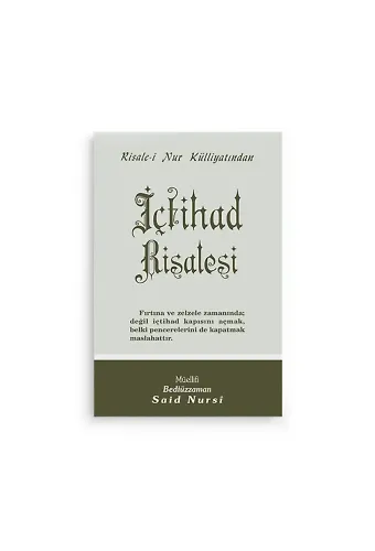 İçtihad Risalesi Normal Boy (10x16)