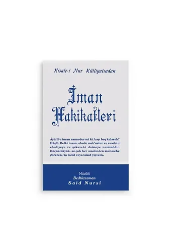 İman Hakikatleri Cep Boy (8x12)