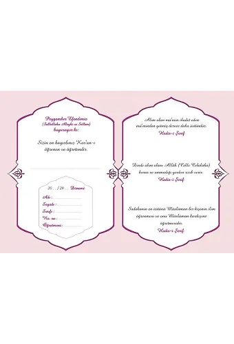 Karne Sıbyan Medrese Pembe