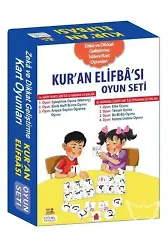 Kuran Elifbası Oyun Seti Zeka ve Dikkat Geliştirme İslami Kart Oyunları