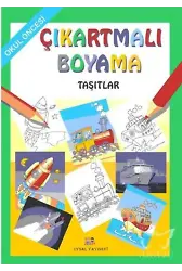 Çıkartmalı Boyama -Taşıtlar