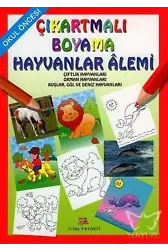 Çıkartmalı Boyama - Hayvanlar Alemi