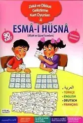 Esma-i Hüsna - Zeka ve Dikkat Geliştirme Kart Oyunları 4 Allah'ın Güzel İsimleri (5 Dilde)