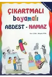 Çıkartmalı Boyamalı Abdest - Namaz