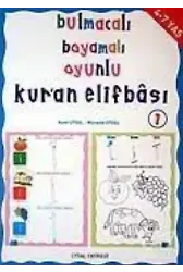 Bulmacalı Boyamalı Oyunlu Kur'an Elifbası 1 4 - 7 Yaş