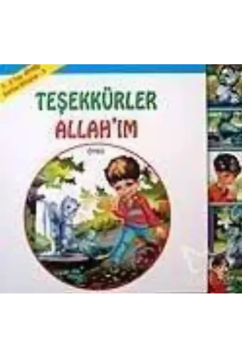 Karton Kitap-5-Teşekkürler Allah'ım (2-5 Yaş)