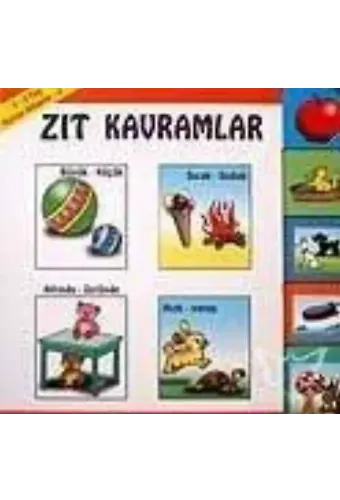 Karton Kitap-3-Zıt Kavramlar; 2-5 Yaş