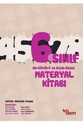 6. Sınıf Din Kültürü ve Ahlâk Bilgisi Materyal Kitabı