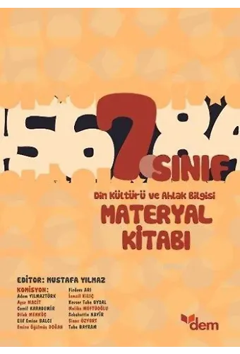 7. Sınıf Din Kültürü ve Ahlâk Bilgisi Materyal Kitabı