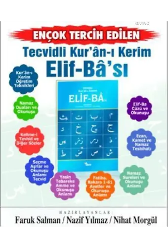 Tecvidli Kur'ân-ı Kerim Elif-Bâ'sı
