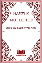 Hafızlık Not Defteri Çanta Boy