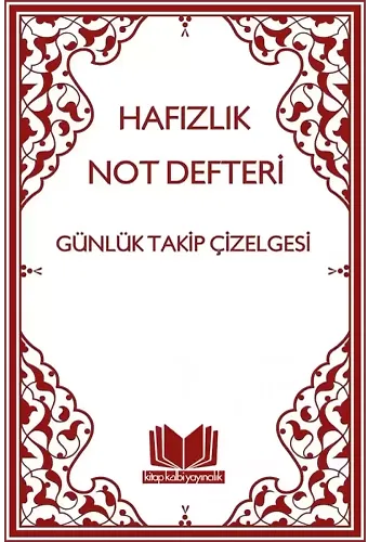 Hafızlık Not Defteri Çanta Boy