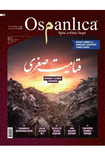 Mart 2023 Osmanlıca Dergisi