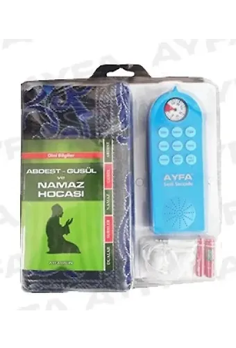 Eğitici Namaz Seti - Mavi Renkli