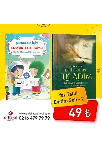 Yaz Tatili Eğitim Seti 2