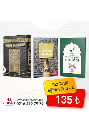 Yaz Tatili Eğitim Seti 4