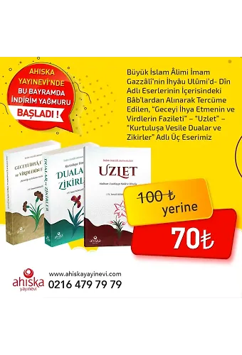 İmam Gazali 3 Kitap Set