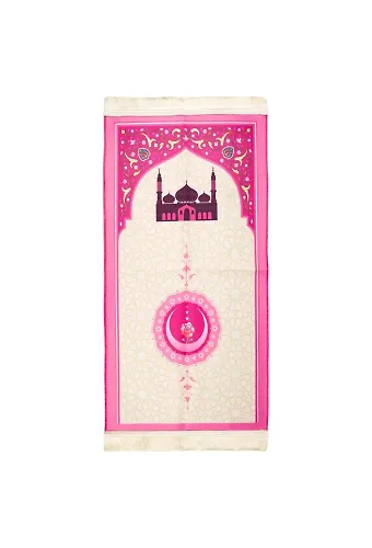 Çocuk Seccadesi Pembe Astarsız