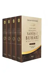 Sahihi Buhari Muhtasarı (4 Cilt Kutu) Çanta boy
