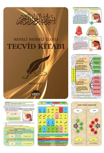 Tecvid Kitabı (Renkli-Resimli-İzahli)