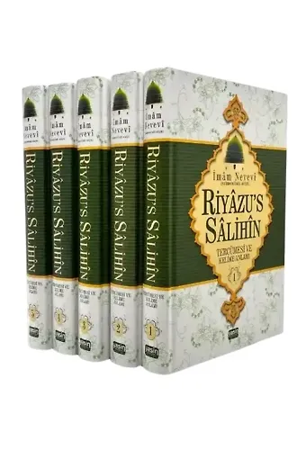 Riyazus Salihin Tercümesi ve Kelime Anlamı (5 Cilt Takım)