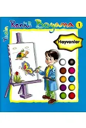 Renkli Boyama 1 - Hayvanlar