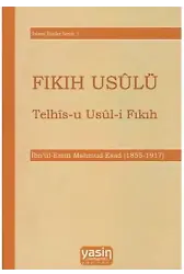 Fıkıh Usulü Telhis-u Usul-i Fıkıh
