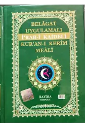 Belagat Uygulamalı İrabi Kaideli Kuranı Kerim Meali