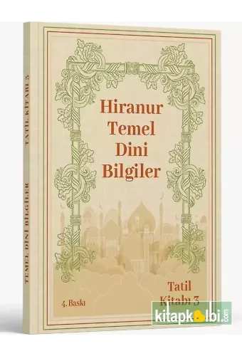 Hiranur Tatil Kitabı 3 14 Yaş Üstü