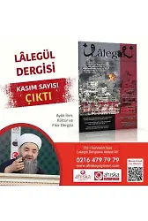 Lalegül Dergisi 129. Sayı Kasım 2023