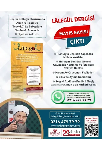 Lalegül Dergisi 135. Sayı Mayıs 2024