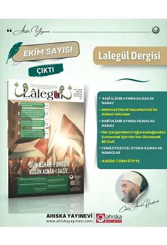 Lalegül Dergisi 152. Sayı Ekim 2025