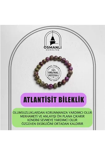 Sertifikalı Atlantisit Bileklik