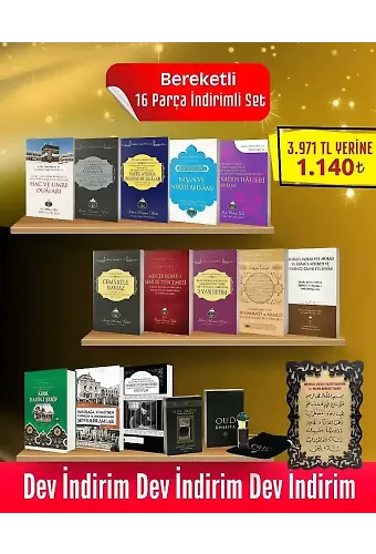 Bereketli 16 Parça İndirimli Set