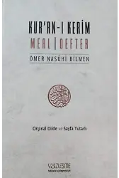 Kuranı Kerim Meal Defter - Ömer Nasuhi Bilmen Meali