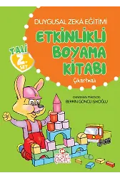 Duygusal Zeka Eğitimi Etkinlikli Boyama Kitabı (Çıkartmalı)