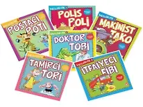 Meslekler Set - (6 Kitap)