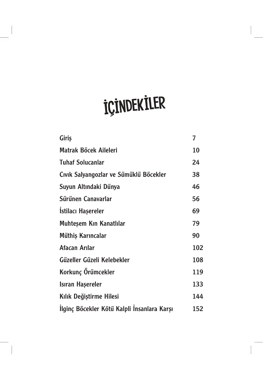 Matrak Böcekler – Sayfa 1