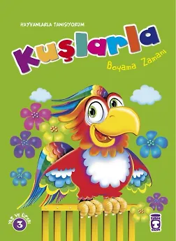 Kuşlarla Boyama Zamanı - Hayvanlarla Tanışıyorum