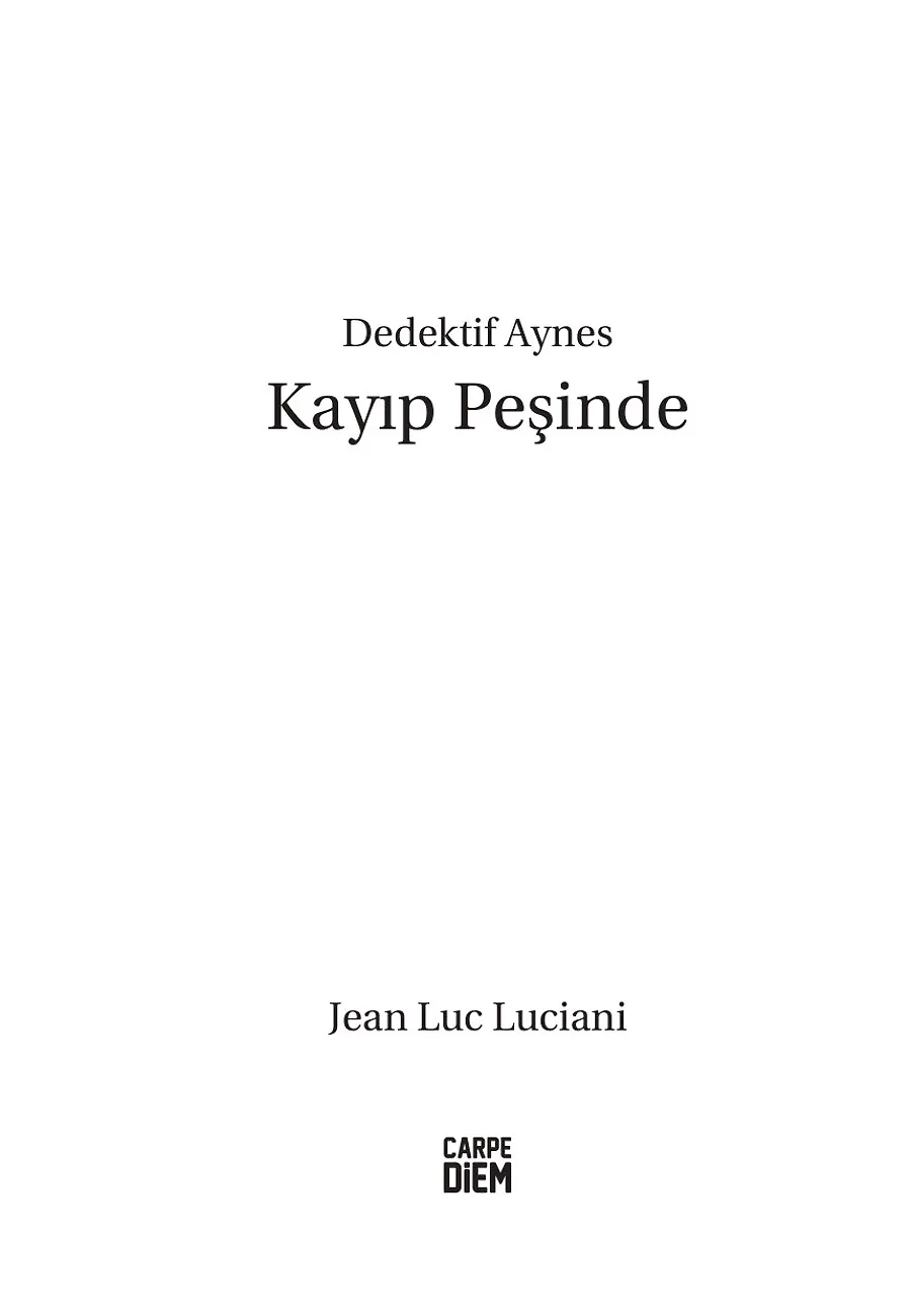 Kayıp Peşinde - Dedektif Aynes – Sayfa 3