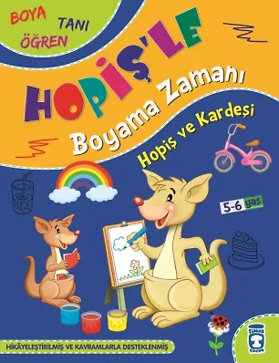 Hopiş Ve Kardeşi - Hopiş'le Boyama Zamanı