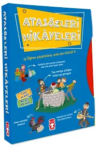 Atasözleri Hikayeleri Set - (5 Kitap)
