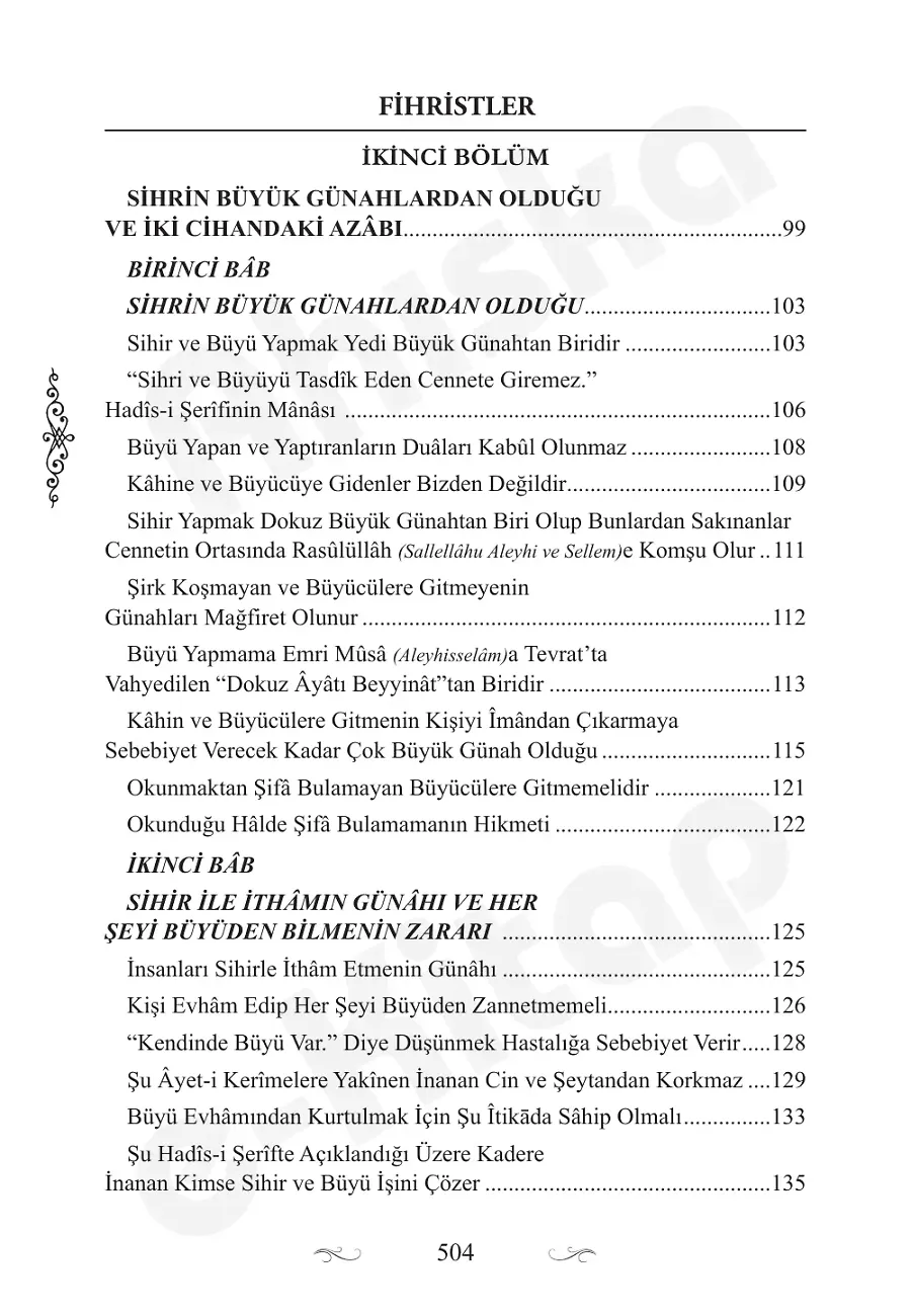 Sihrin Mahiyeti Ve Korunma Yolları – Sayfa 5