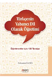 Türkçenin Yabancı Dil Olarak Öğretimi