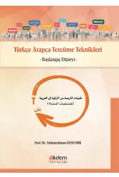 Türkçe Arapça Tercüme Teknikleri