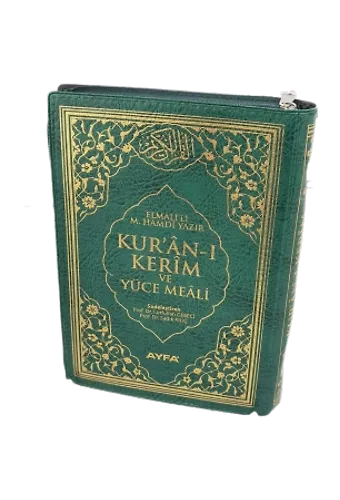 Mühürlü Cep Boy 15 Satır Mealli Kuranı Kerim