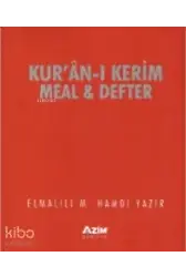 Kuranı Kerim Meal Ve Defteri