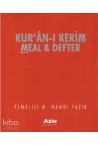 Kuranı Kerim Meal Ve Defteri